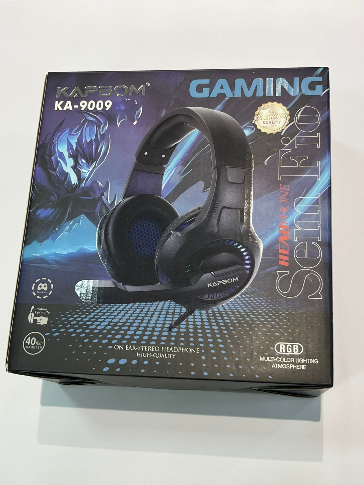 Headset gamer LED