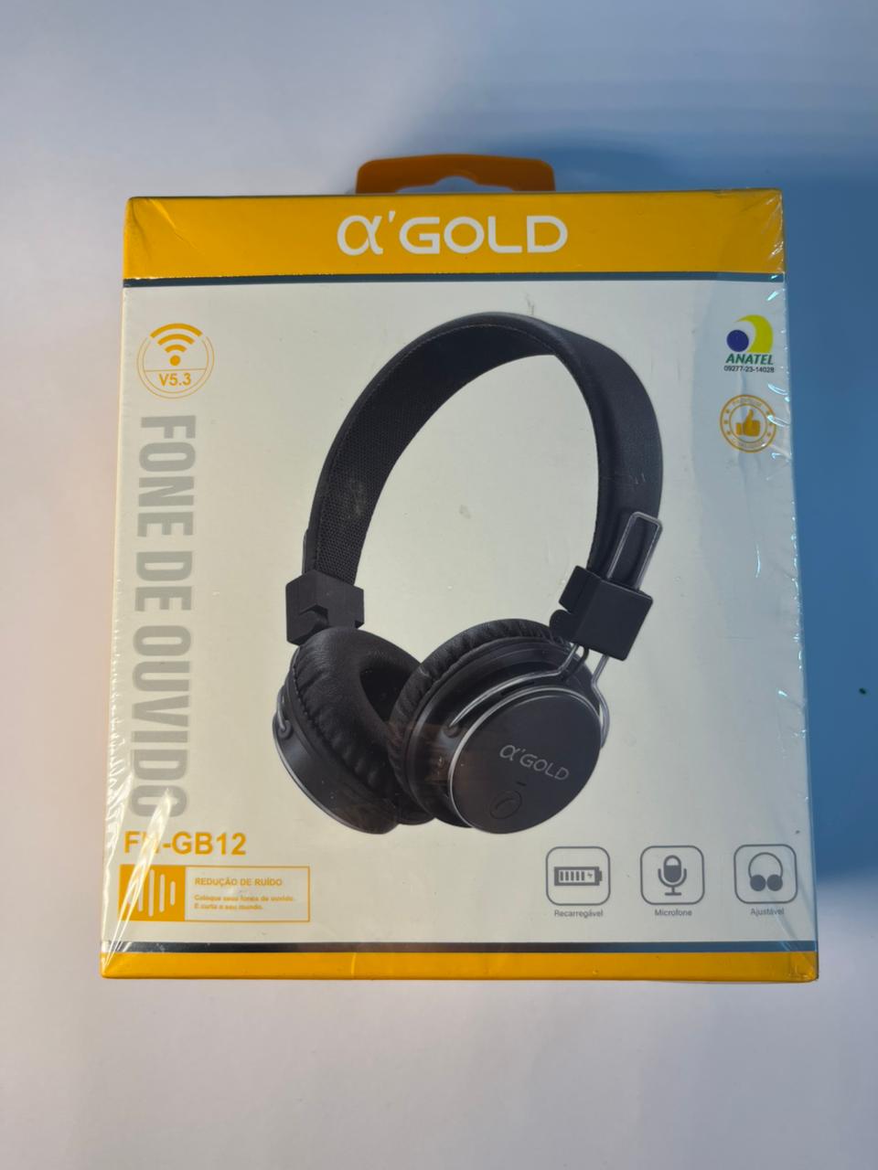 Fone, headset ou acessório de áudio — modelo da embalagem 009