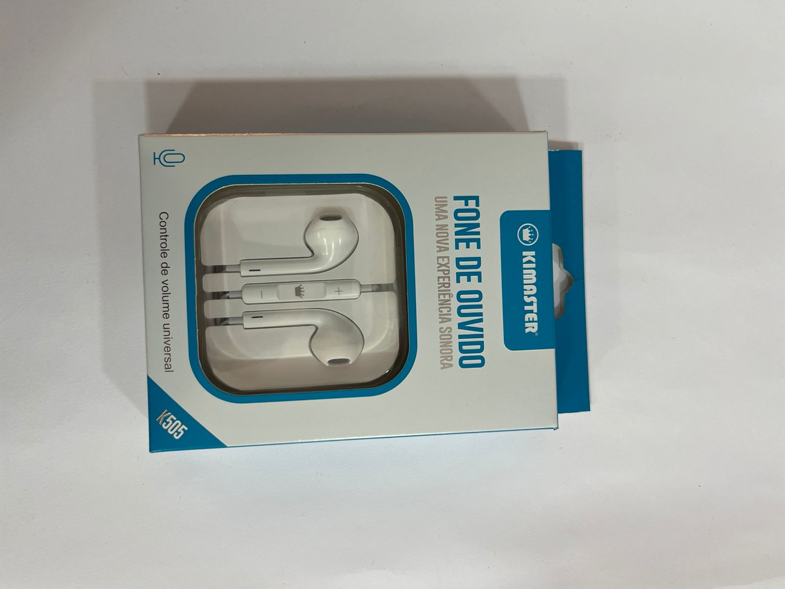 Fone, headset ou acessório de áudio — modelo da embalagem 022