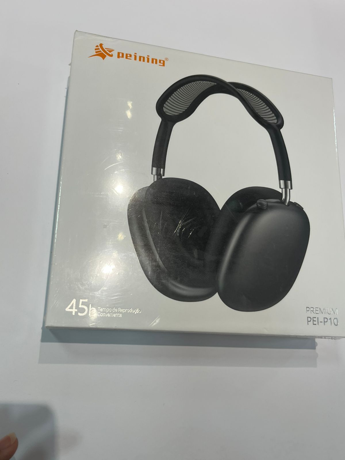 Fone, headset ou acessório de áudio — modelo da embalagem 039