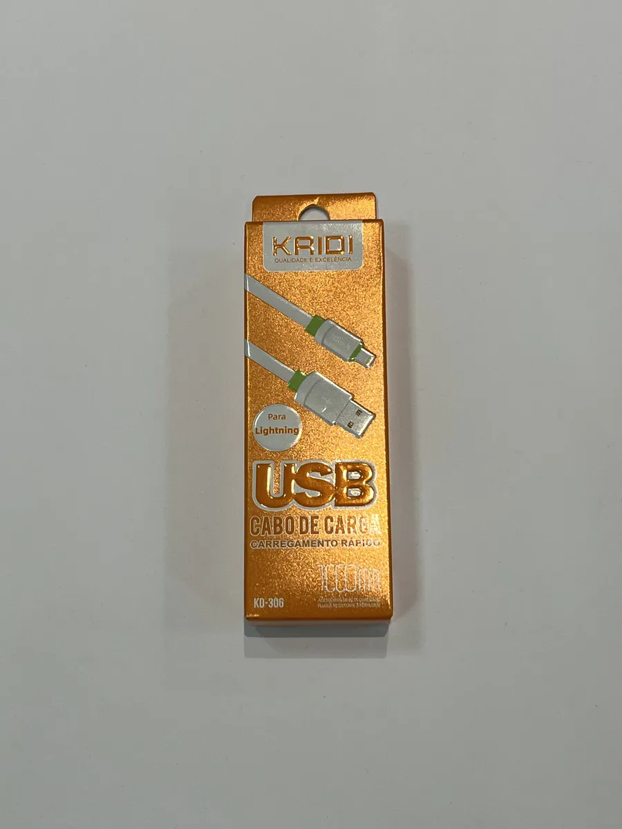 Cabo ou carregador para celular — modelo da embalagem 079
